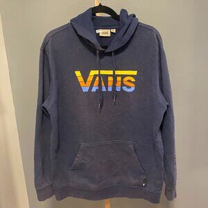 VANS Dark Blue Classic Hoodie size M